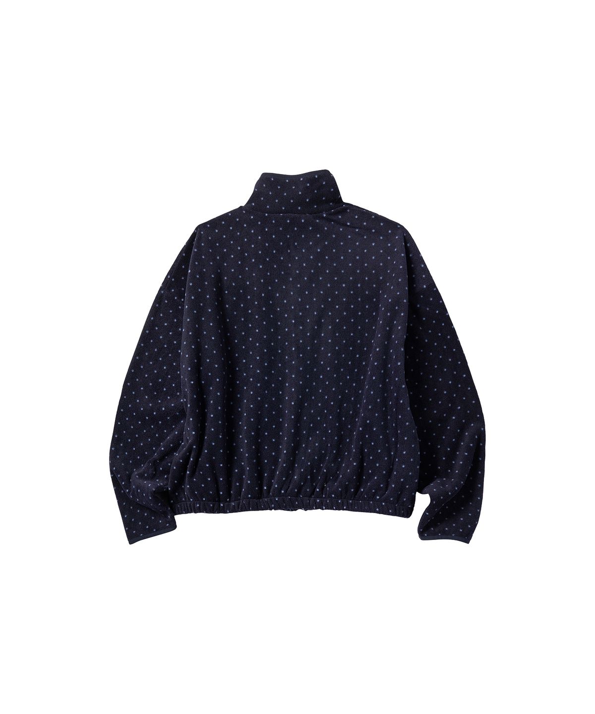 꼬모니노즈(COMONINOZ) CMNZ DOT FLEECE ZIP-UP [NAVY]