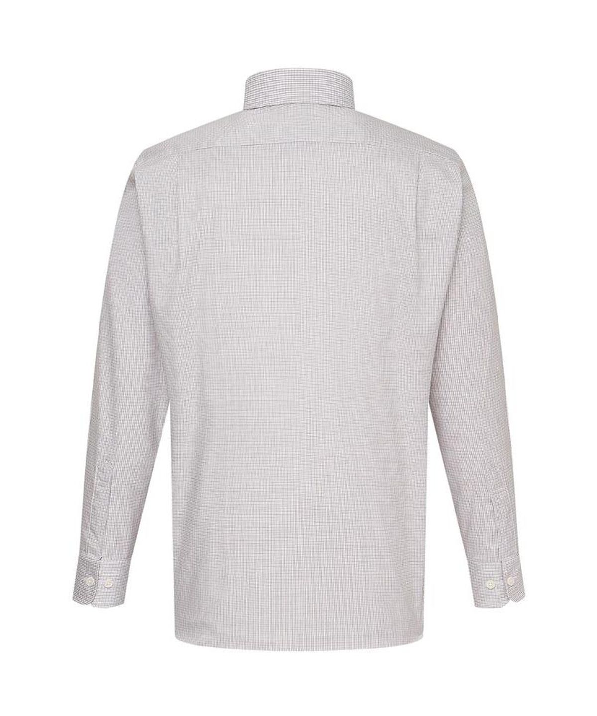 닥스셔츠(DAKS SHIRTS) 이지케어 면혼방 마이크로체크셔츠 레귤러핏 그레이_DMA1SHDL125G1