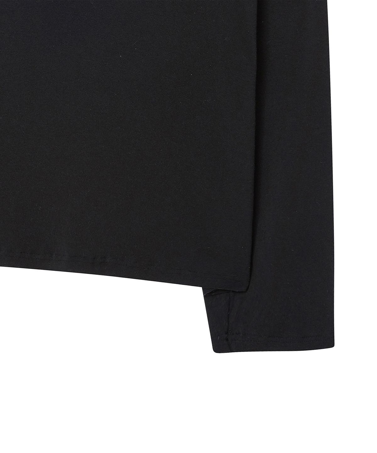 비욘드클로젯(BEYOND CLOSET) [COLLECTION LINE] 소프트 울 롱 슬리브 블랙