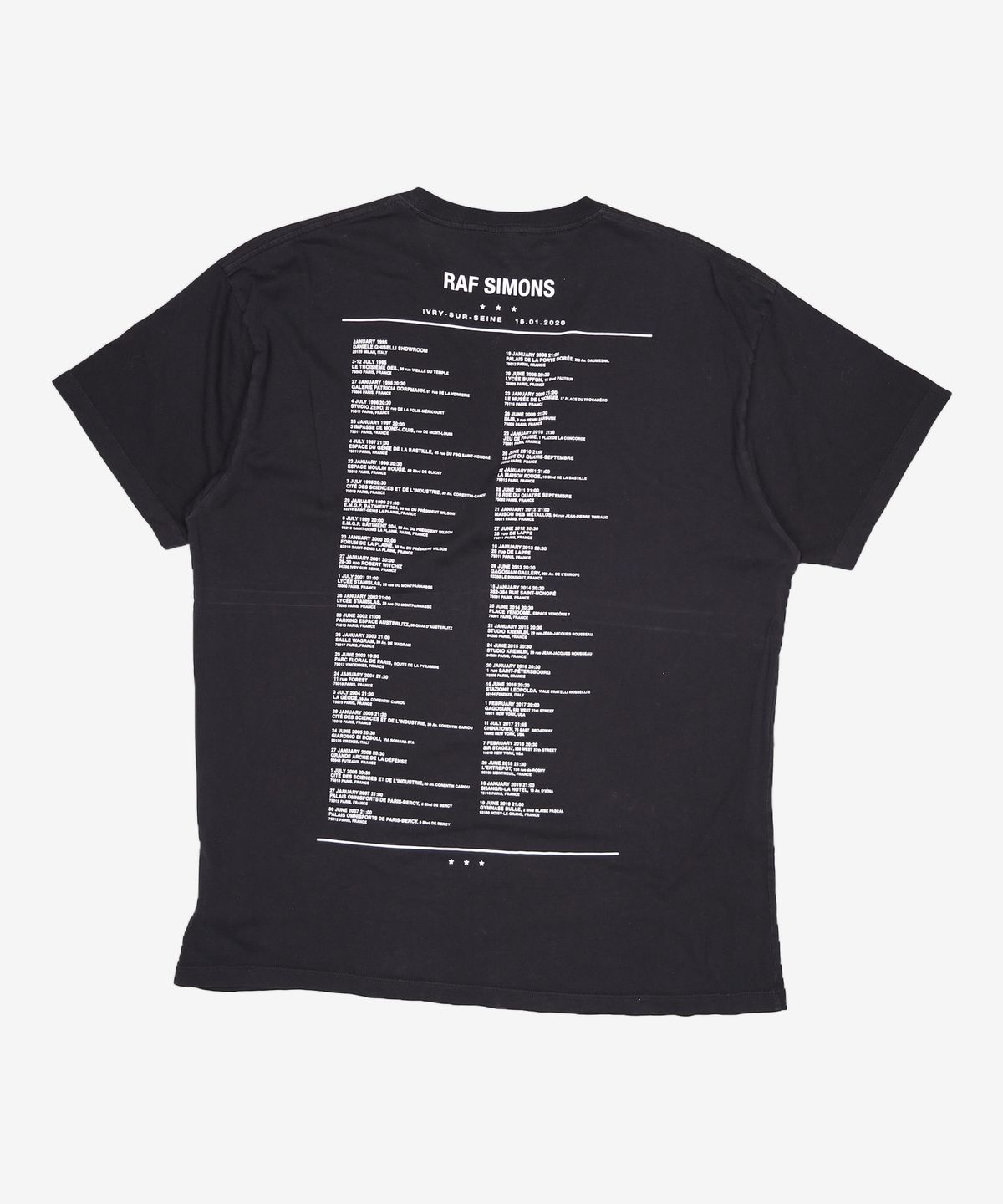 라프시몬스(RAF SIMONS) 반소매 티셔츠 M