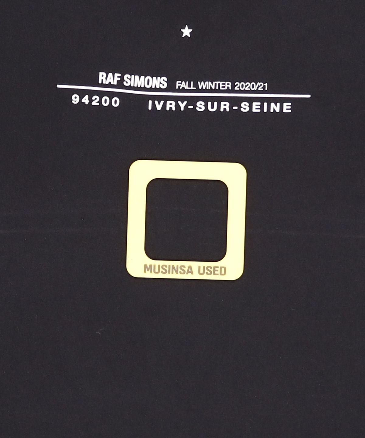 라프시몬스(RAF SIMONS) 반소매 티셔츠 M
