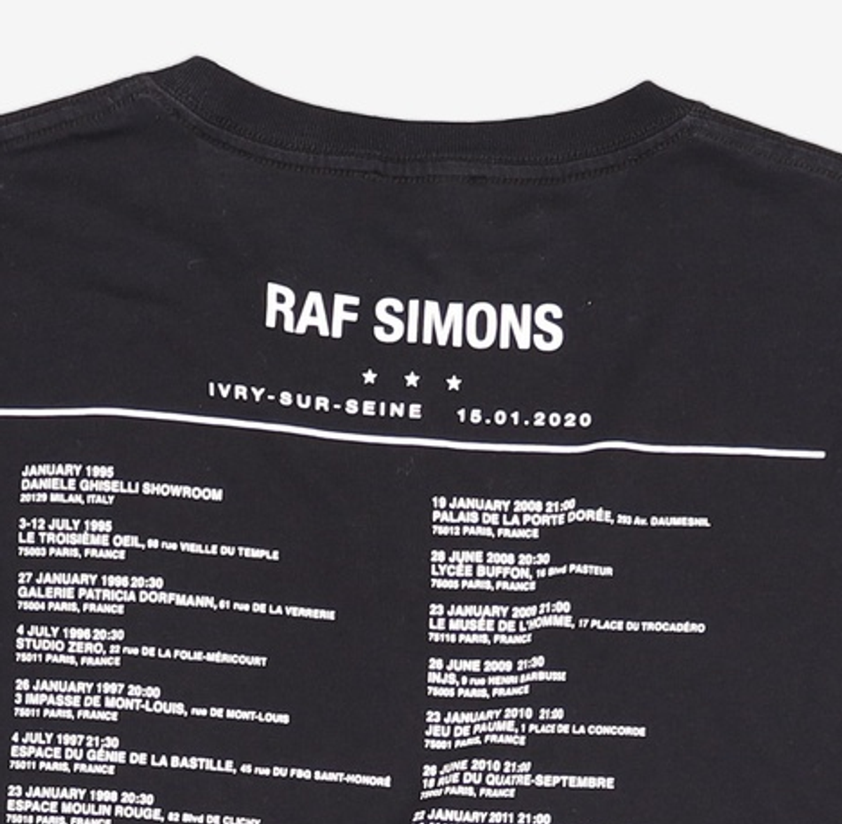 라프시몬스(RAF SIMONS) 반소매 티셔츠 M