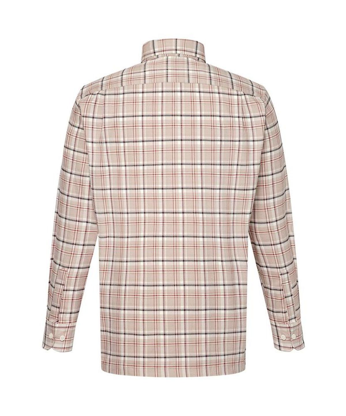 닥스셔츠(DAKS SHIRTS) 이지케어 폴리혼방 체크셔츠 레귤러핏 베이지_DLW2SHCL412I1