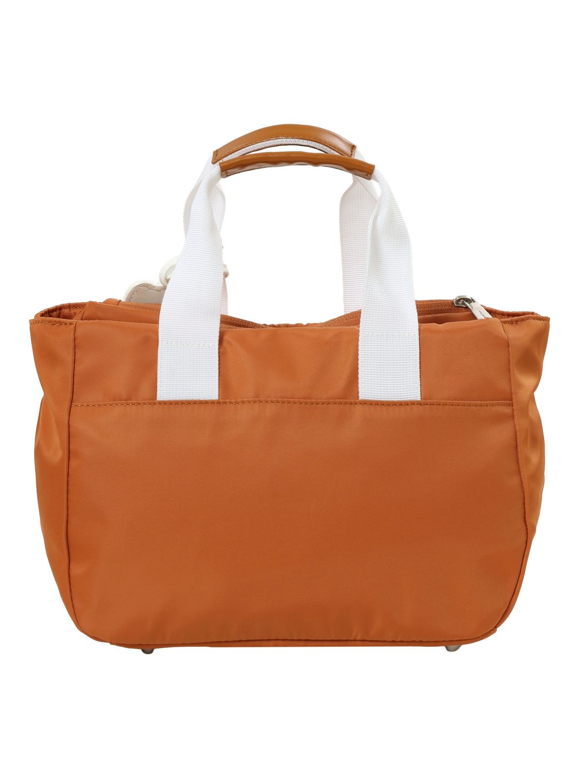 와이드앵글(WIDEANGLE) CO 혼디어 셔링 포켓 토트백_Burnt Orange