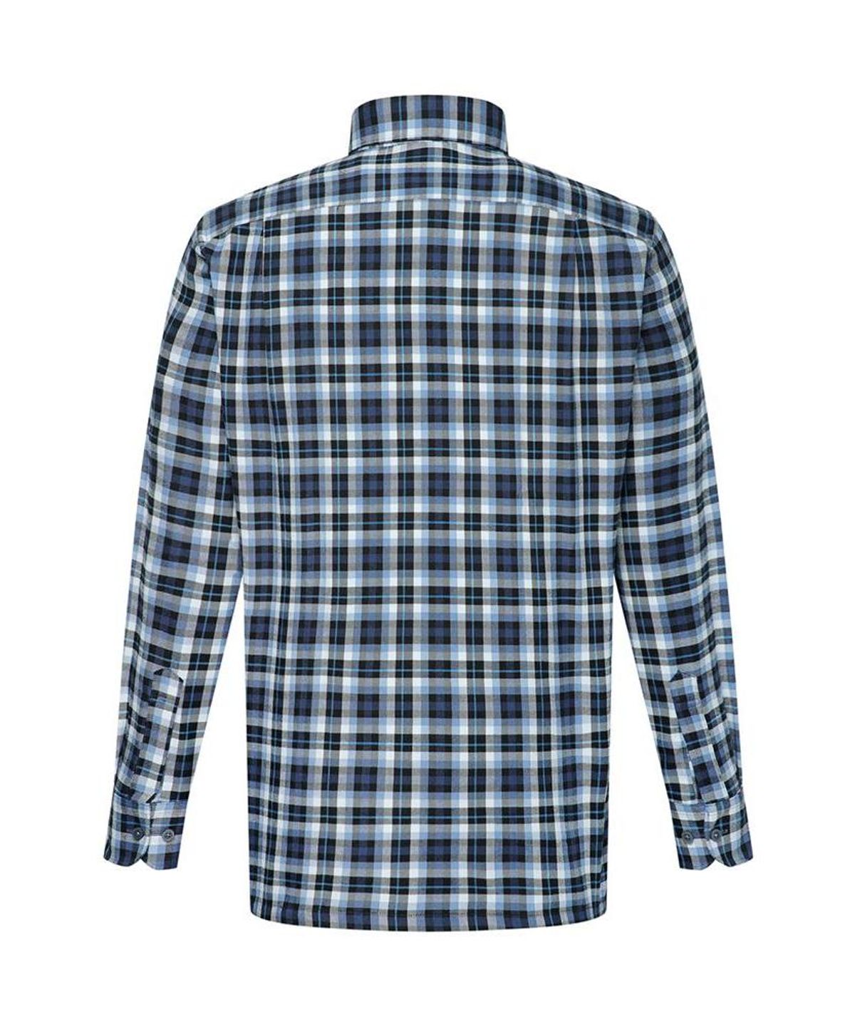 닥스셔츠(DAKS SHIRTS) 이지케어 폴리혼방 체크셔츠 레귤러핏 네이비_DLW2SHCL415N1