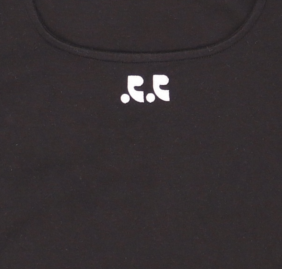 레스트앤레크레이션(REST&RECREATION) RR SQUARE NECK TOP - BLACK FREE