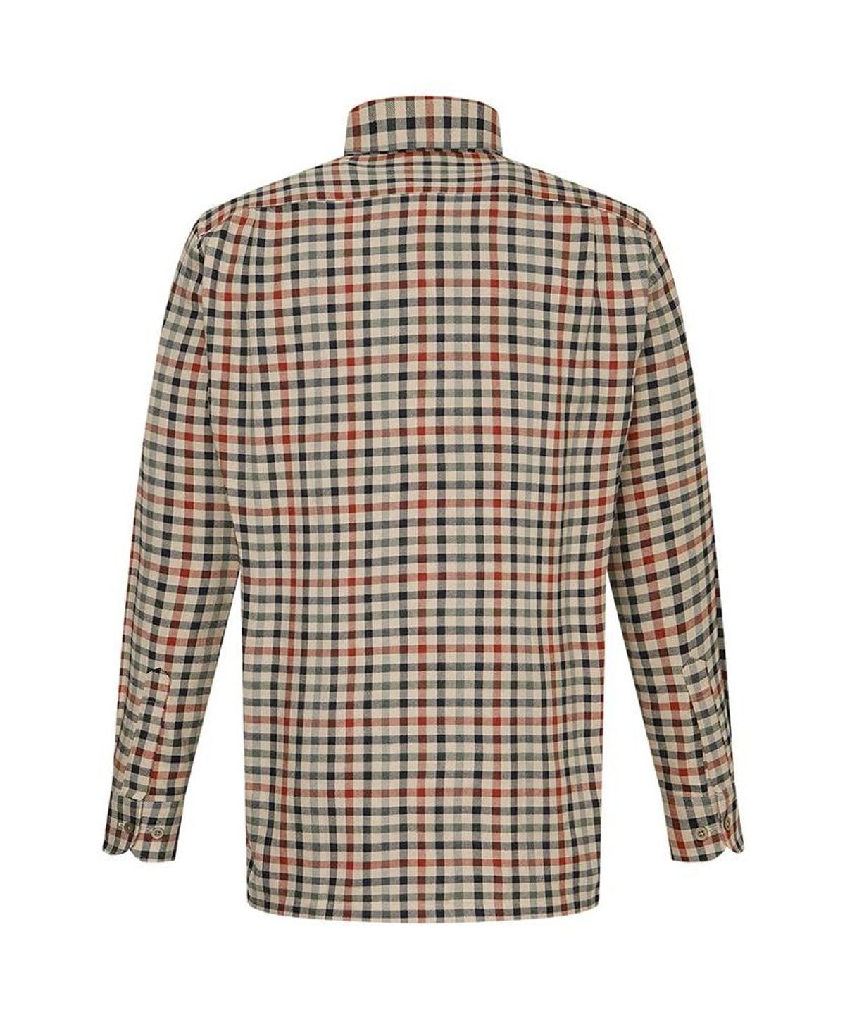 닥스셔츠(DAKS SHIRTS) 이지케어 폴리혼방 체크셔츠 레귤러핏 베이지_DLW2SHCL420I1