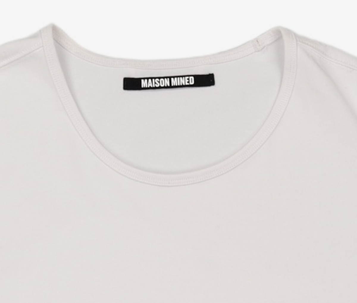 메종미네드(MAISON MINED) [2PACK] SUPIMA U NECK M