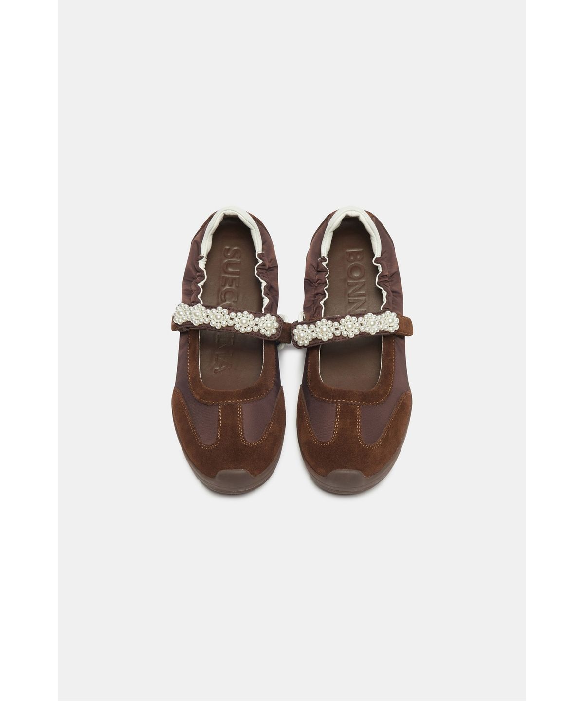 슈콤마보니(SUECOMMA BONNIE) Blossom maryjane sneakers(brown)_DG4DA26517BRN