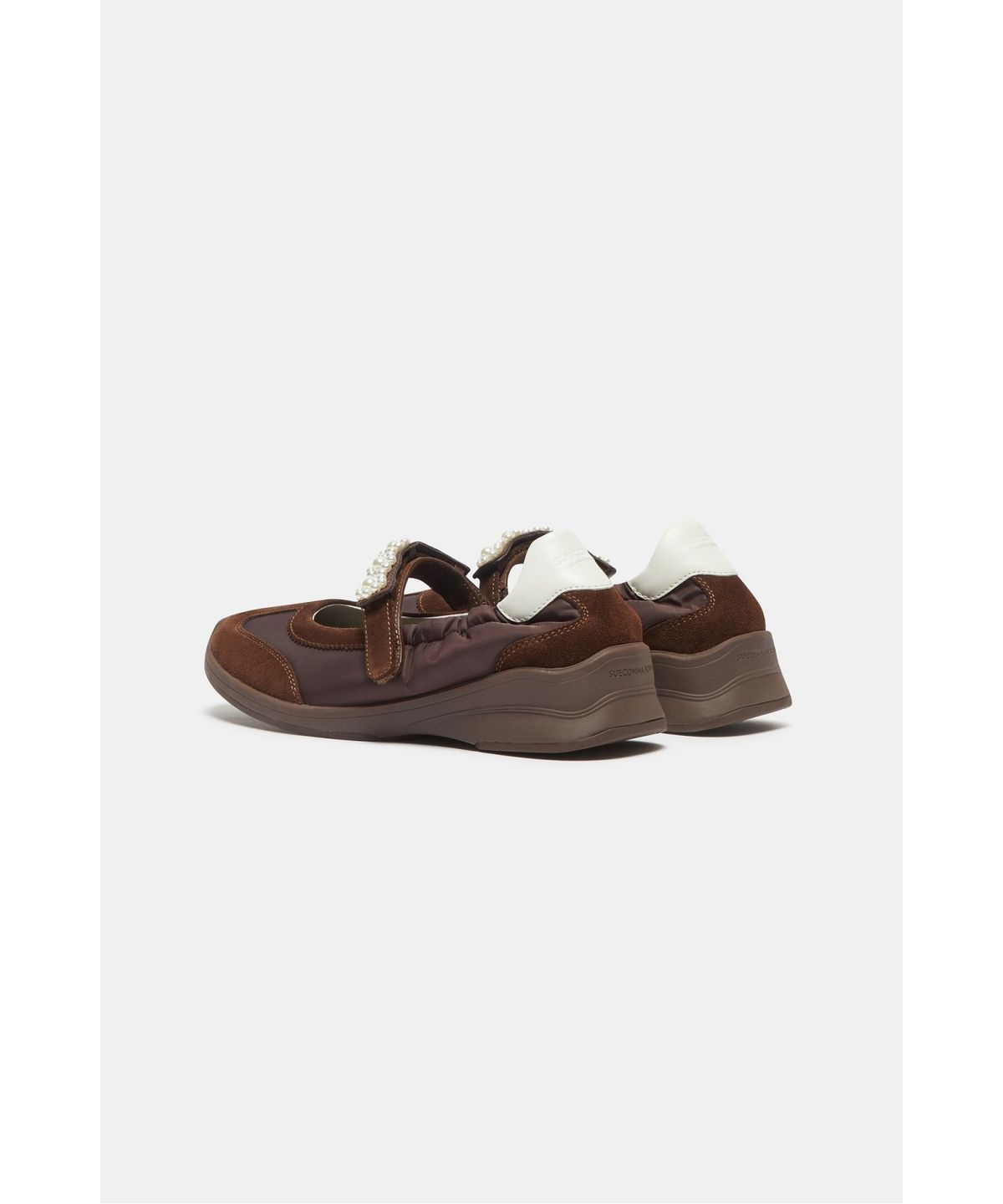 슈콤마보니(SUECOMMA BONNIE) Blossom maryjane sneakers(brown)_DG4DA26517BRN
