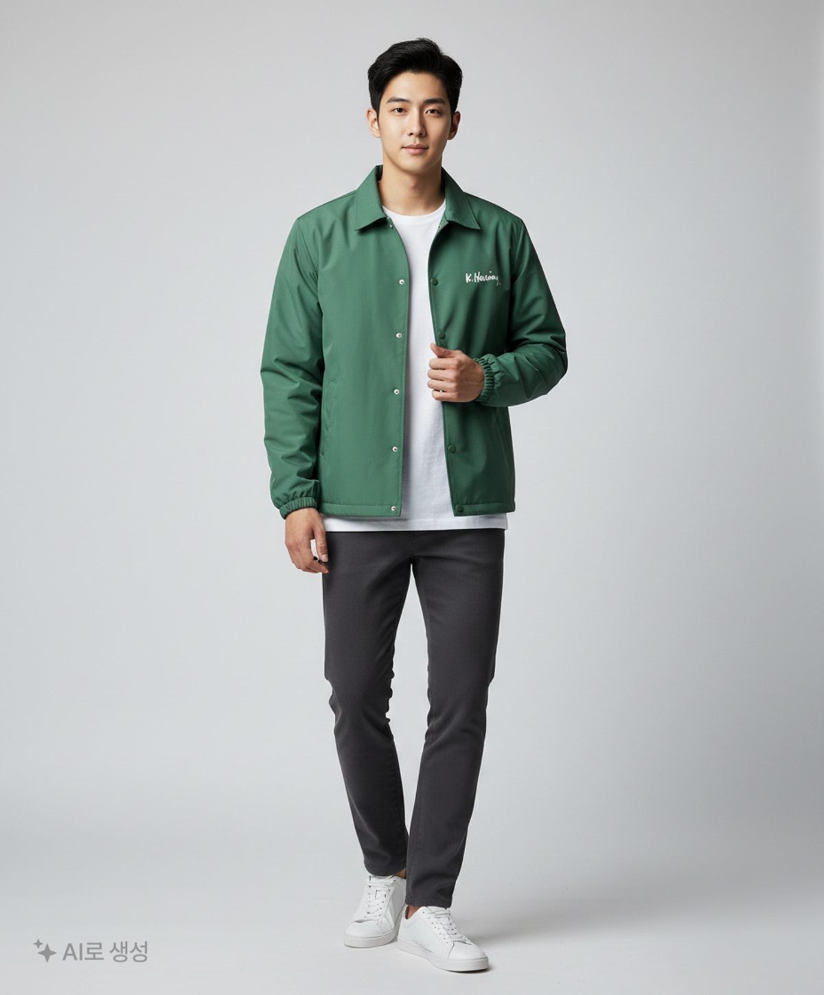 유니클로(UNIQLO) 나일론/코치 재킷 L