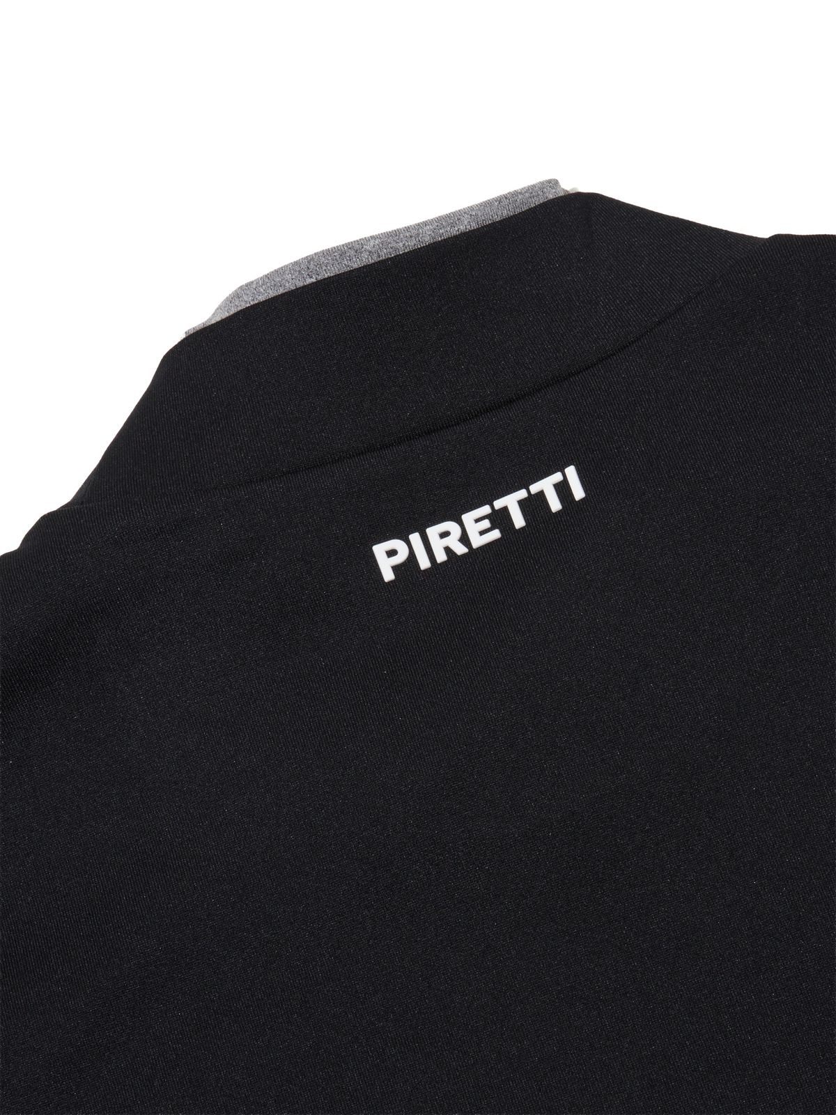 피레티(PIRETTI) 모크넥 티셔츠 M_Black