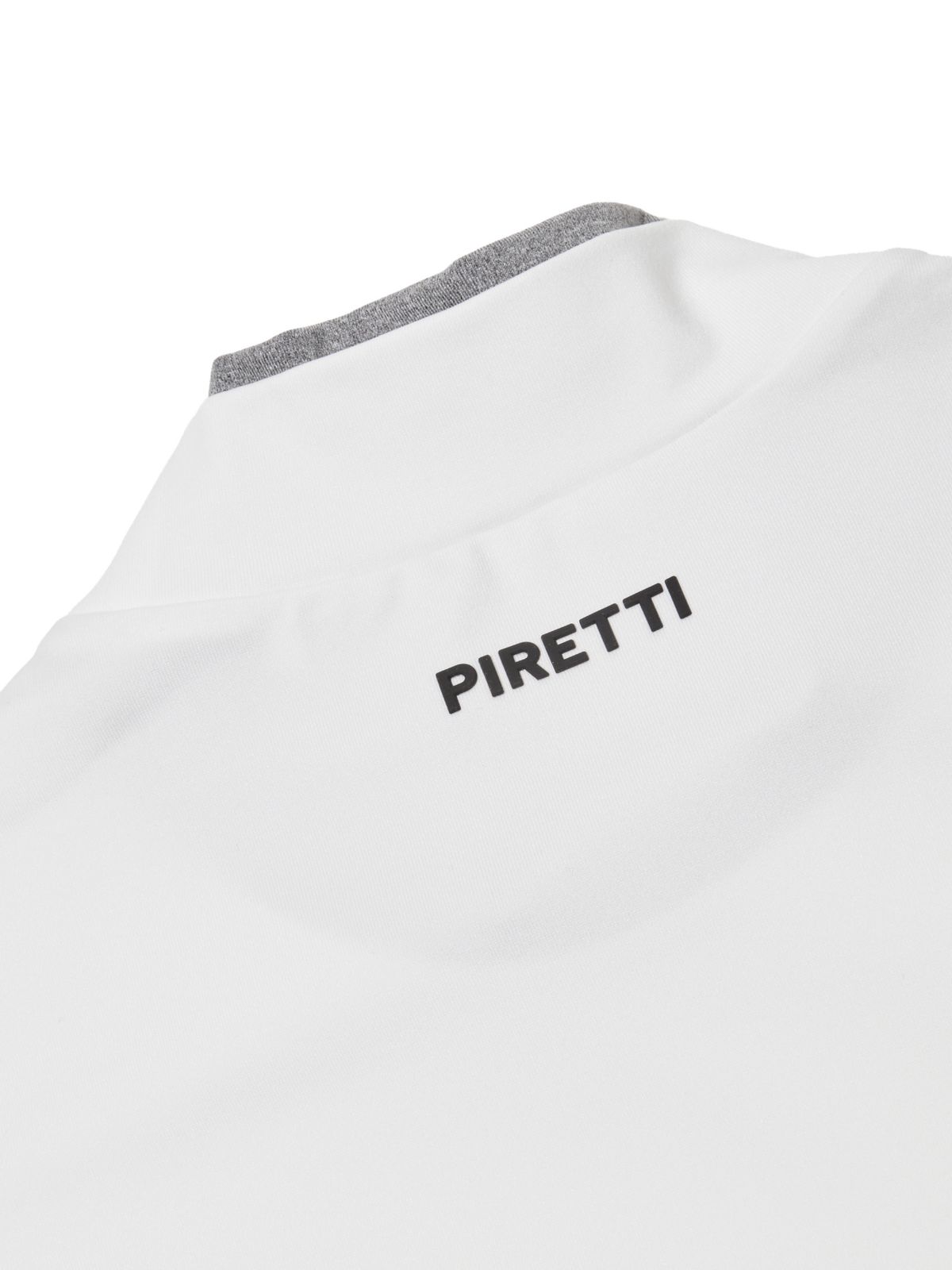 피레티(PIRETTI) 모크넥 티셔츠 M_White