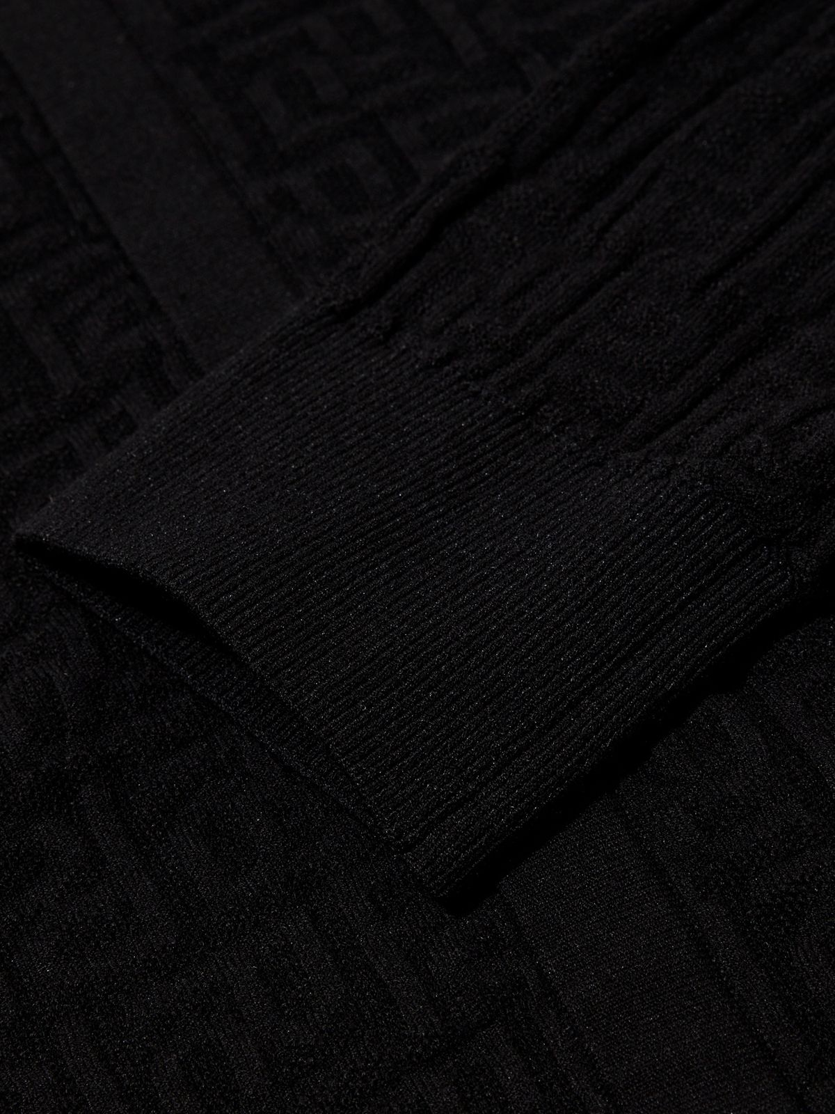피레티(PIRETTI) P그램 레이어드 폴로 스웨터 W_Black