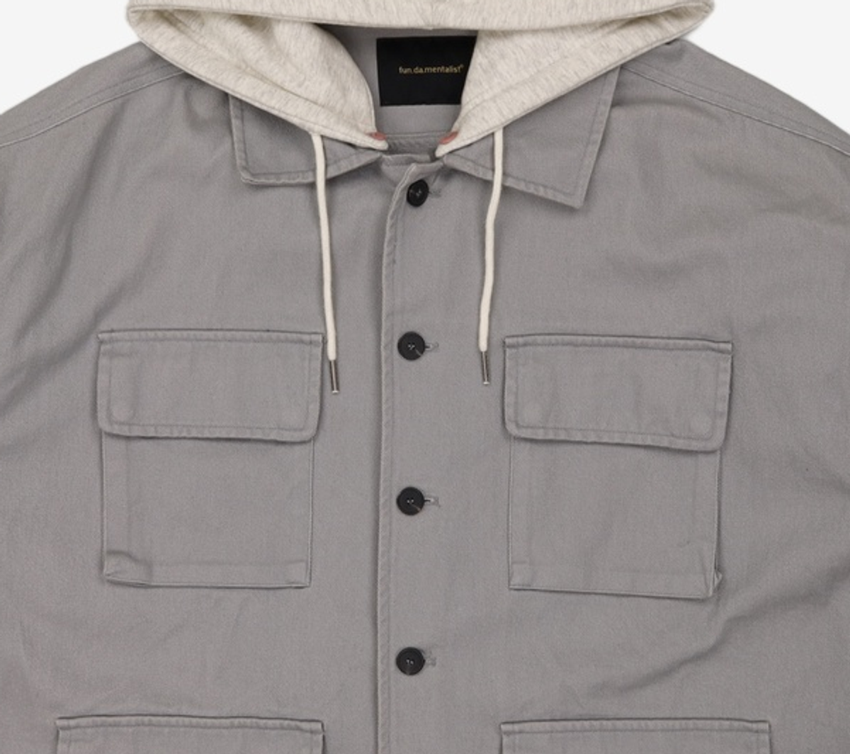 펀다멘탈리스트(FUNDAMENTALIST) 후드트러커자켓 HOODED TRUCKER JACKET FREE