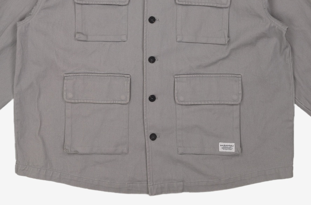 펀다멘탈리스트(FUNDAMENTALIST) 후드트러커자켓 HOODED TRUCKER JACKET FREE