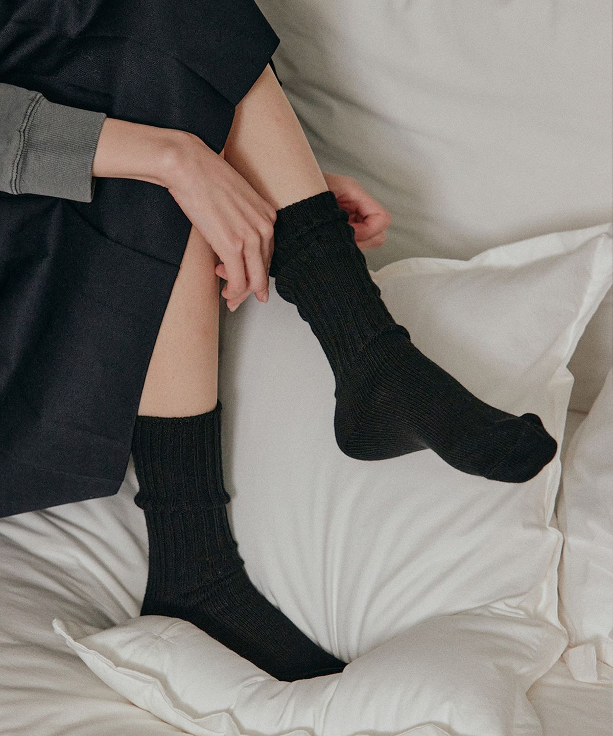 삭스타즈(SOCKSTAZ) STB031 STANDARD 헤비 코튼 립 삭스 (4 Colors)