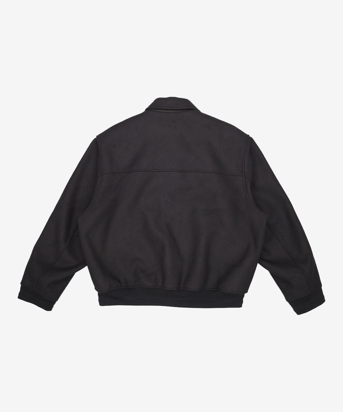 키뮤어(KIIMUIR) 울(WOOL) 바시티 자켓_네이비 XL