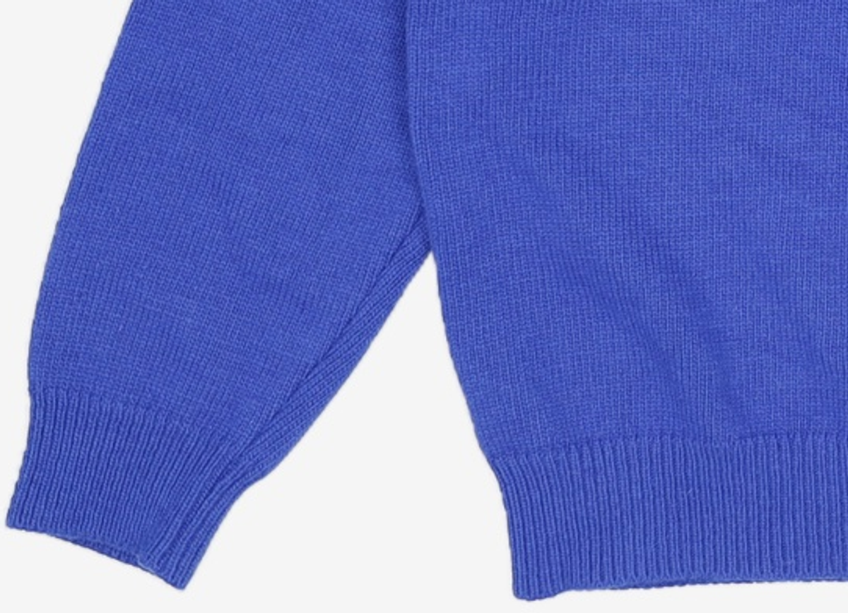 엠엠엘지(MMLG) [Mmlg] 1987 KNIT (INTARSIA) (FISH BLUE) S