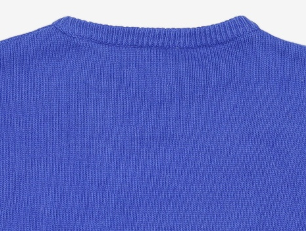 엠엠엘지(MMLG) [Mmlg] 1987 KNIT (INTARSIA) (FISH BLUE) S