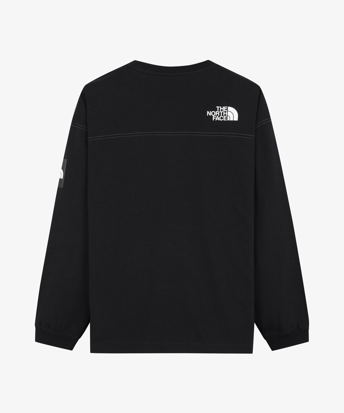 노스페이스(THE NORTH FACE) NT7TS51J 스티치 긴팔 티셔츠 BLACK