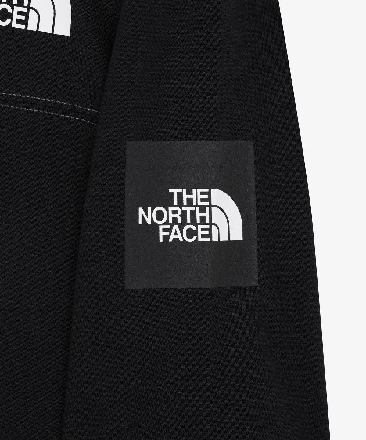 노스페이스(THE NORTH FACE) NT7TS51J 스티치 긴팔 티셔츠 BLACK