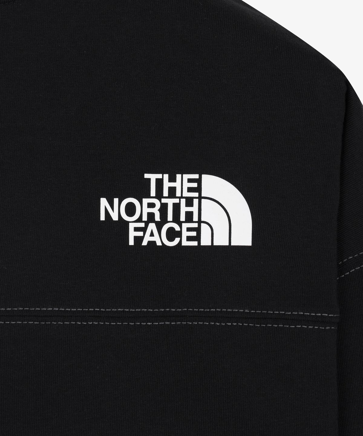 노스페이스(THE NORTH FACE) NT7TS51J 스티치 긴팔 티셔츠 BLACK