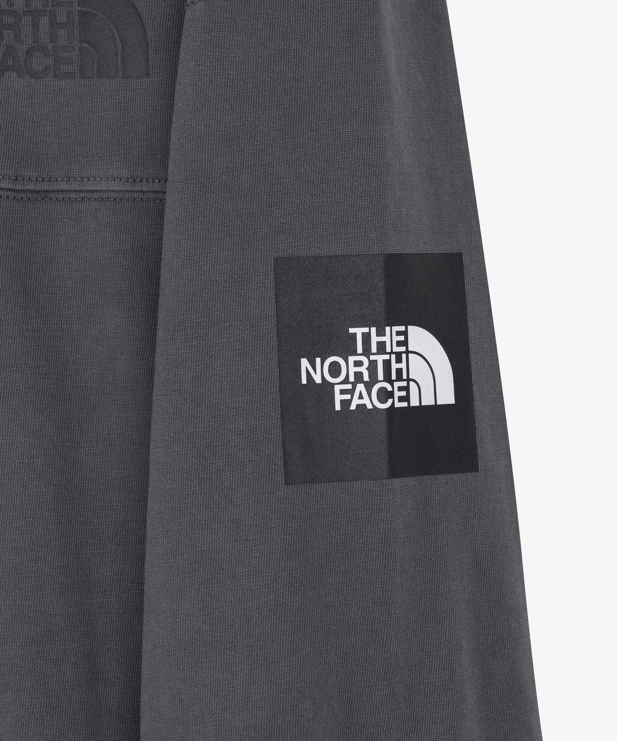 노스페이스(THE NORTH FACE) NT7TS51K 스티치 긴팔 티셔츠 DARK CHARCOAL