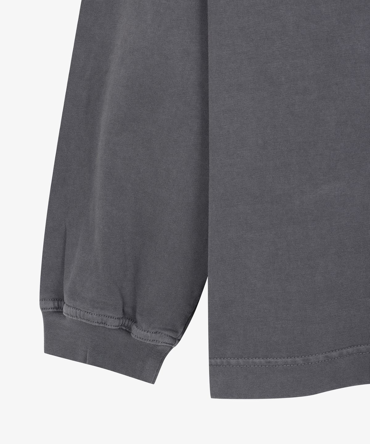 노스페이스(THE NORTH FACE) NT7TS51K 스티치 긴팔 티셔츠 DARK CHARCOAL