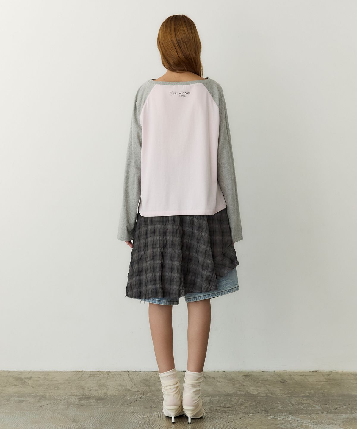 페이네틱(PAINETIC) Main Character Raglan Tee (GREY)
