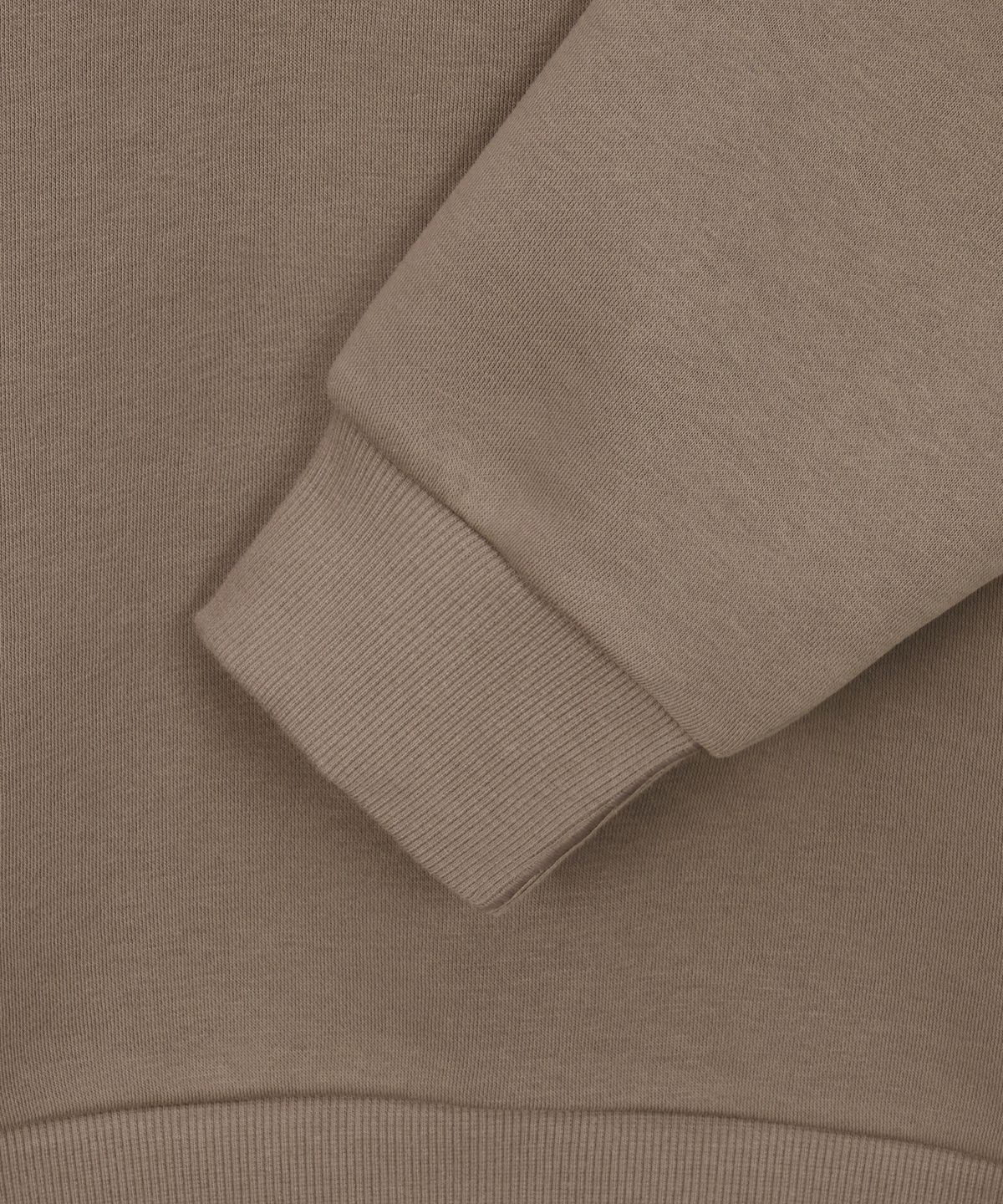 노스페이스(THE NORTH FACE) NM5MS54C 남성 코어 브러시드 스웻셔츠 DARK BEIGE