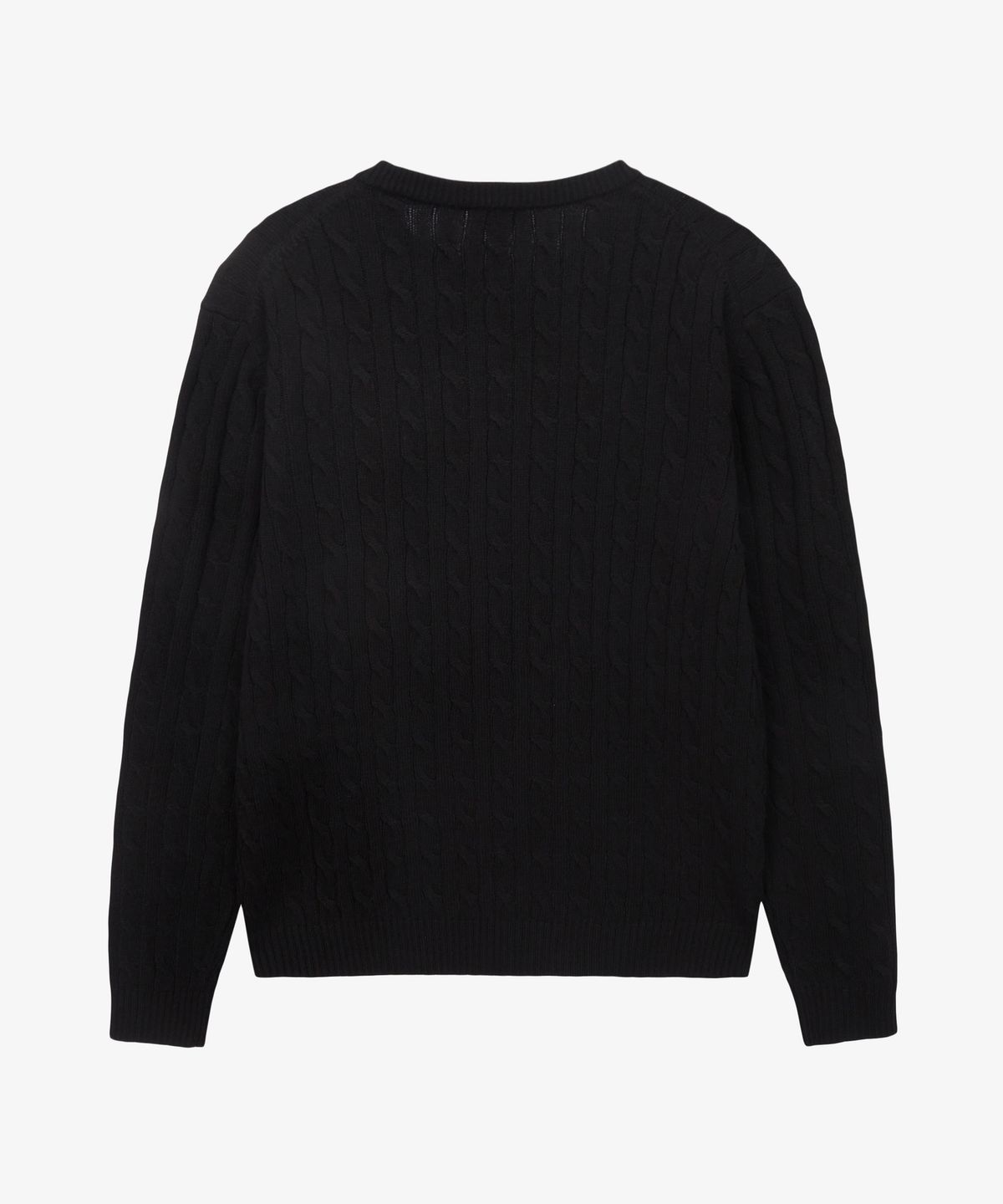 노스페이스(THE NORTH FACE) NT7AS53A 남성 케이블 스웨터 BLACK