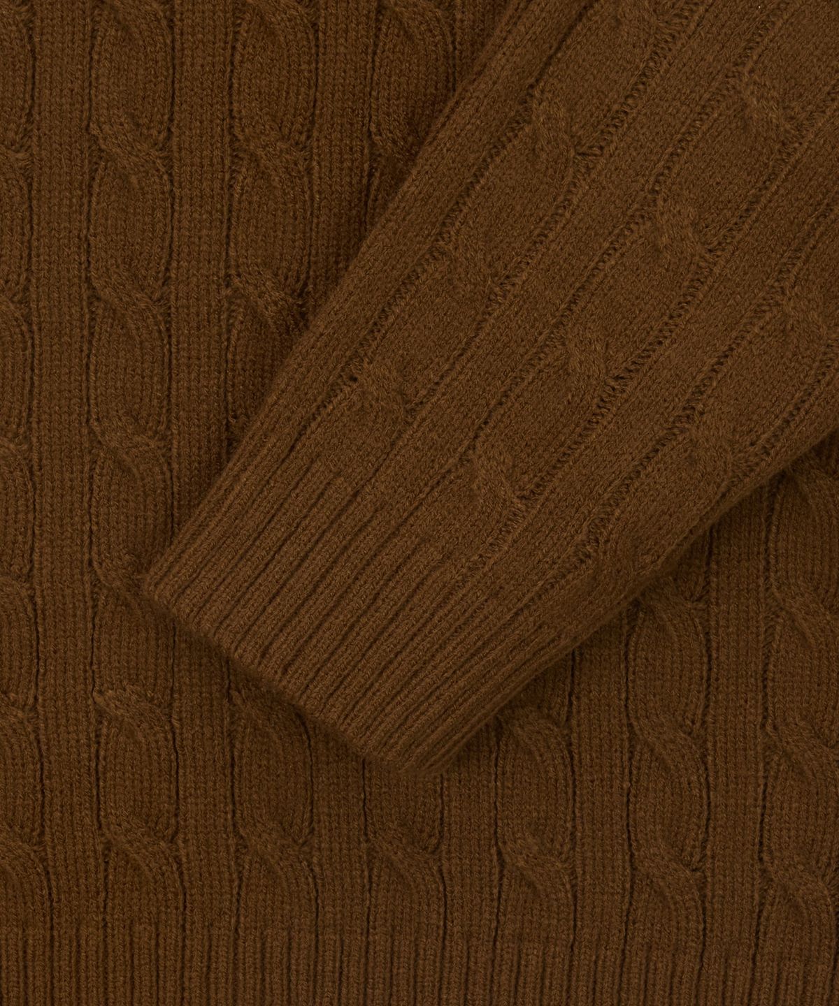 노스페이스(THE NORTH FACE) NT7AS53C 남성 케이블 스웨터 CHOCOLATE