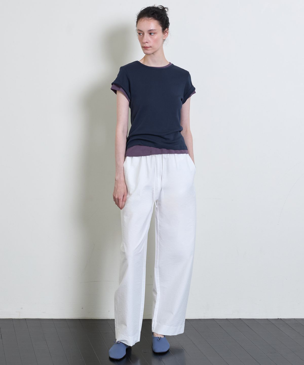 누베르(NUVERE) Scope Pants White