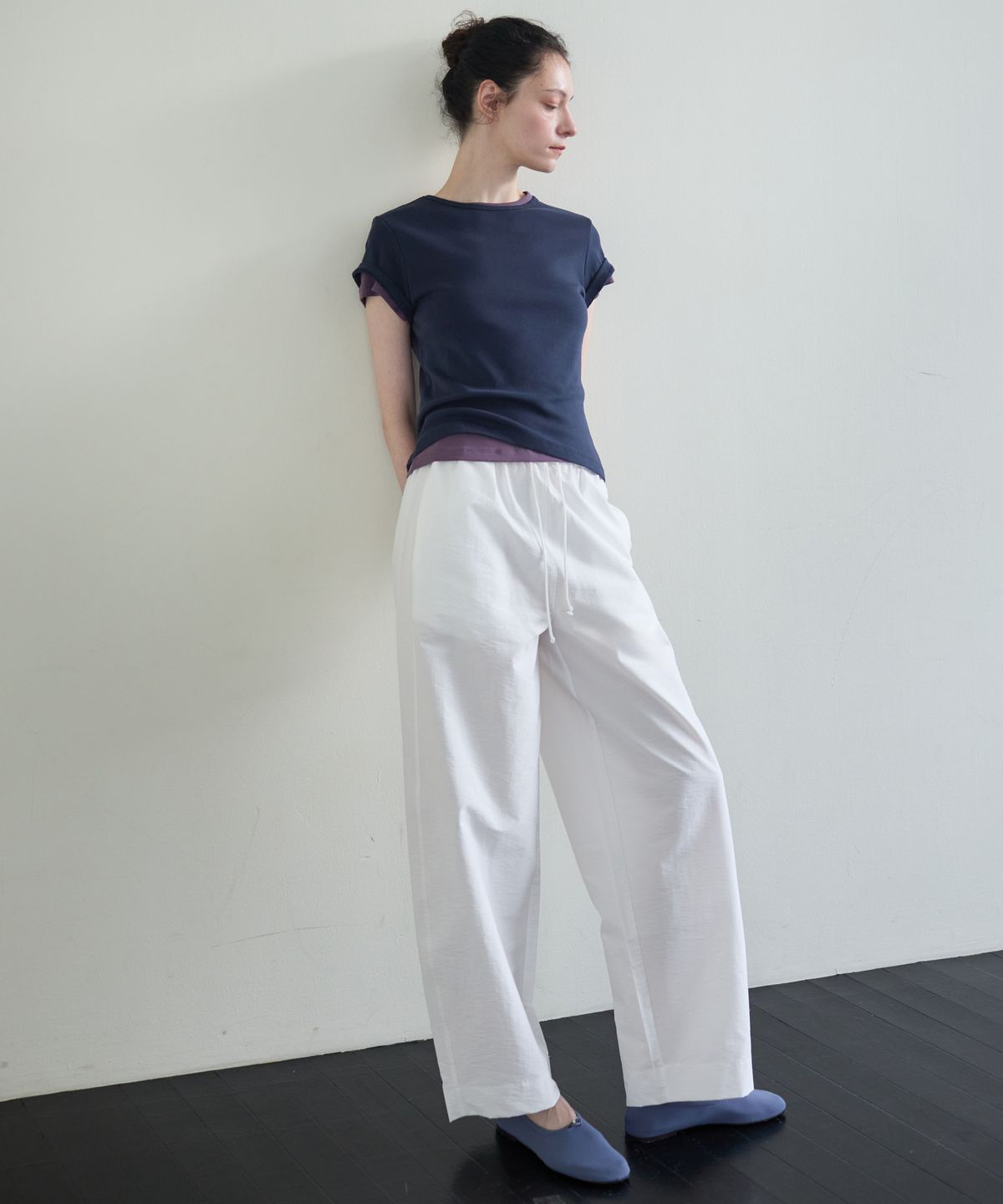 누베르(NUVERE) Scope Pants White