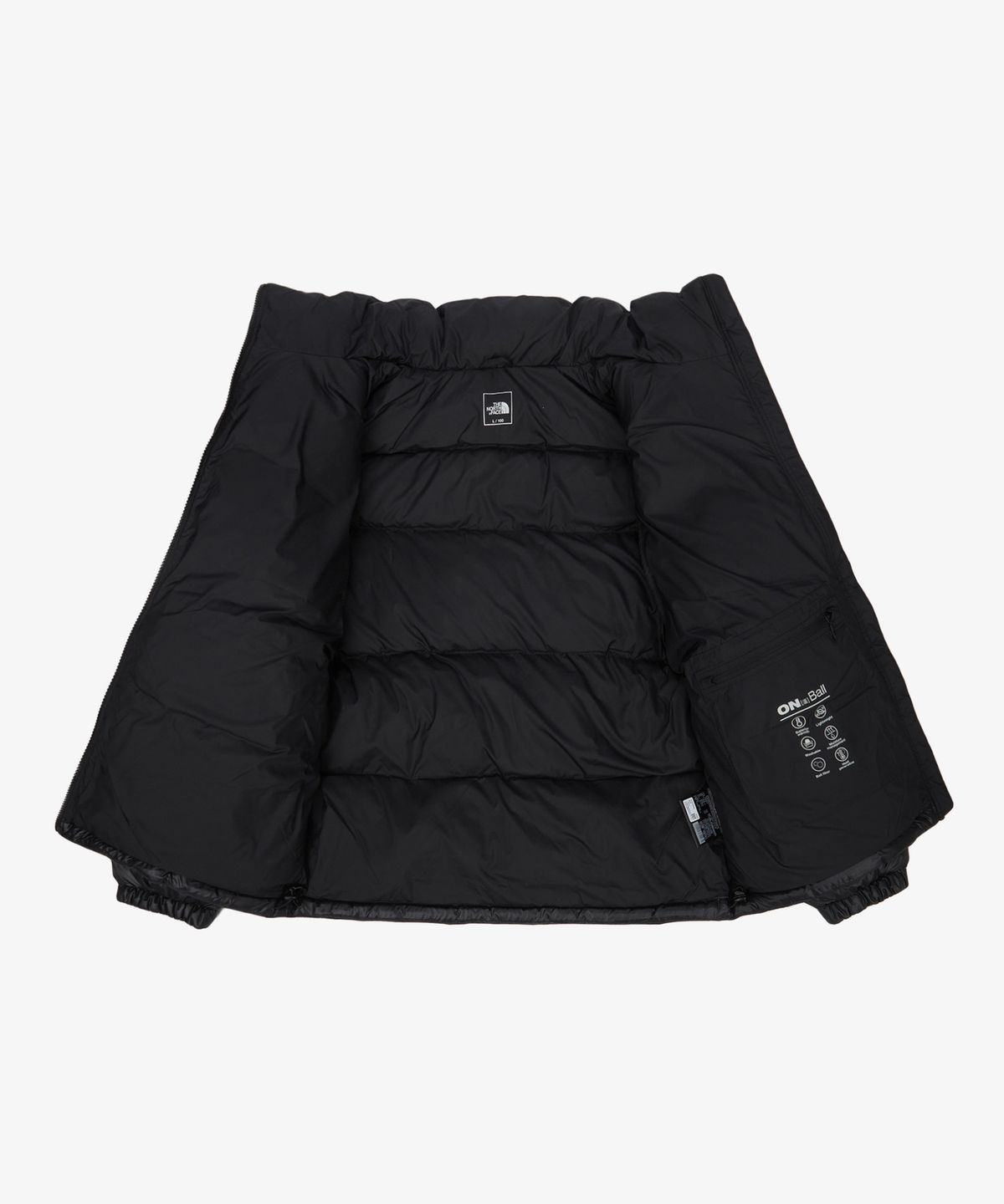 노스페이스(THE NORTH FACE) NJ3NS50A 남성 눕시 온볼 패딩 자켓 BLACK