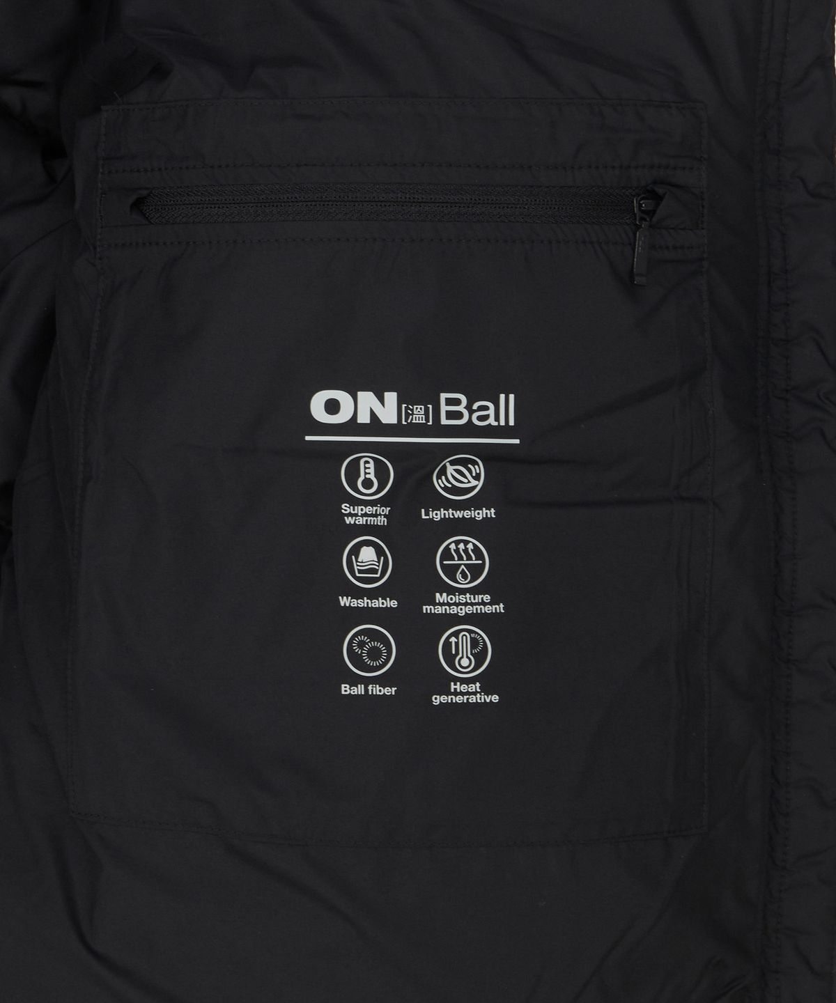 노스페이스(THE NORTH FACE) NJ3NS50A 남성 눕시 온볼 패딩 자켓 BLACK