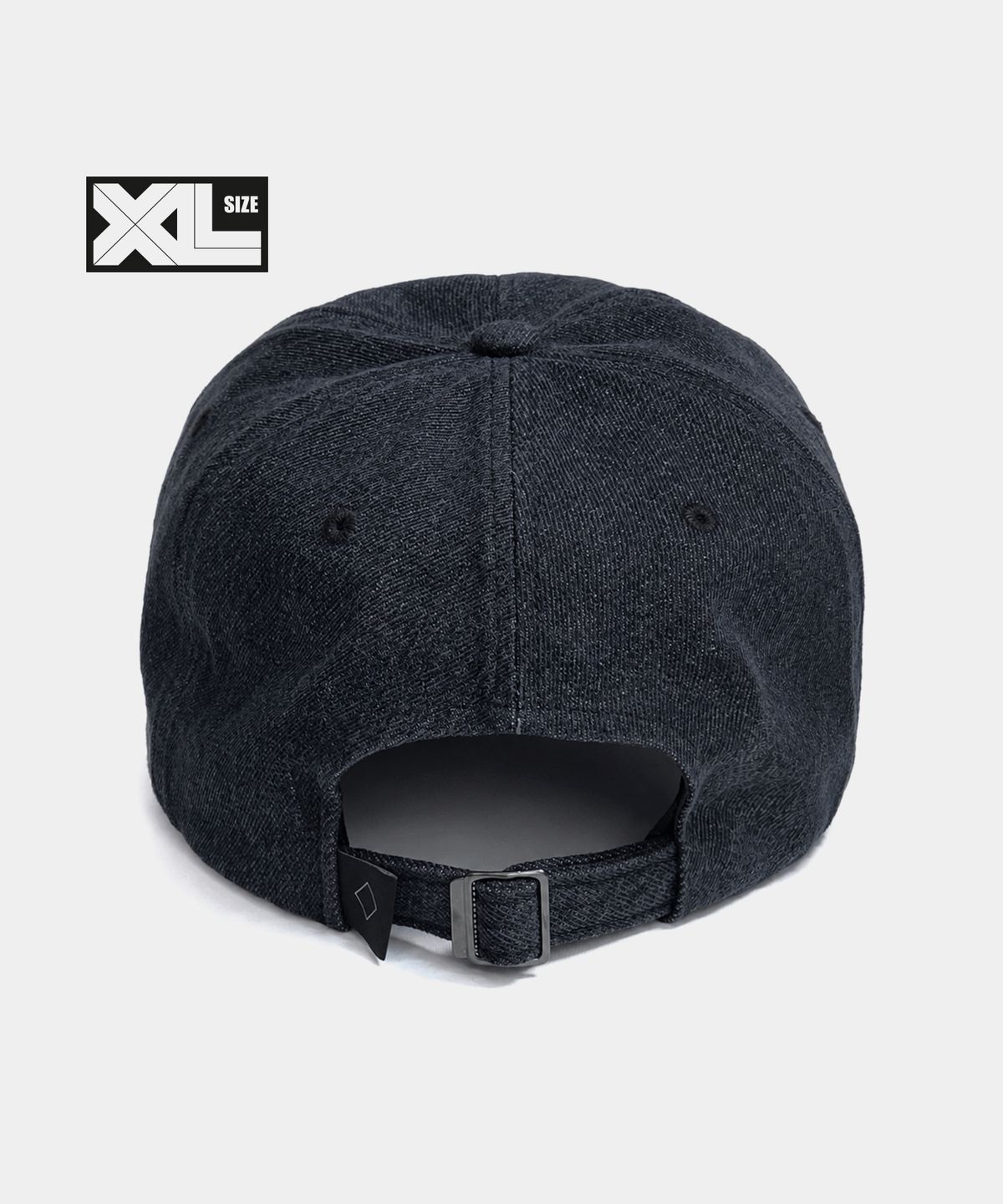 플래토(PLATEAU) 빅사이즈 워싱 볼캡 XL LST DENIM CAP BLACK