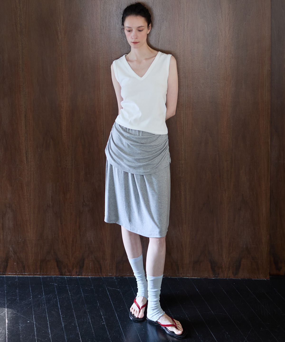 누베르(NUVERE) Loe Sleeveless Ivory