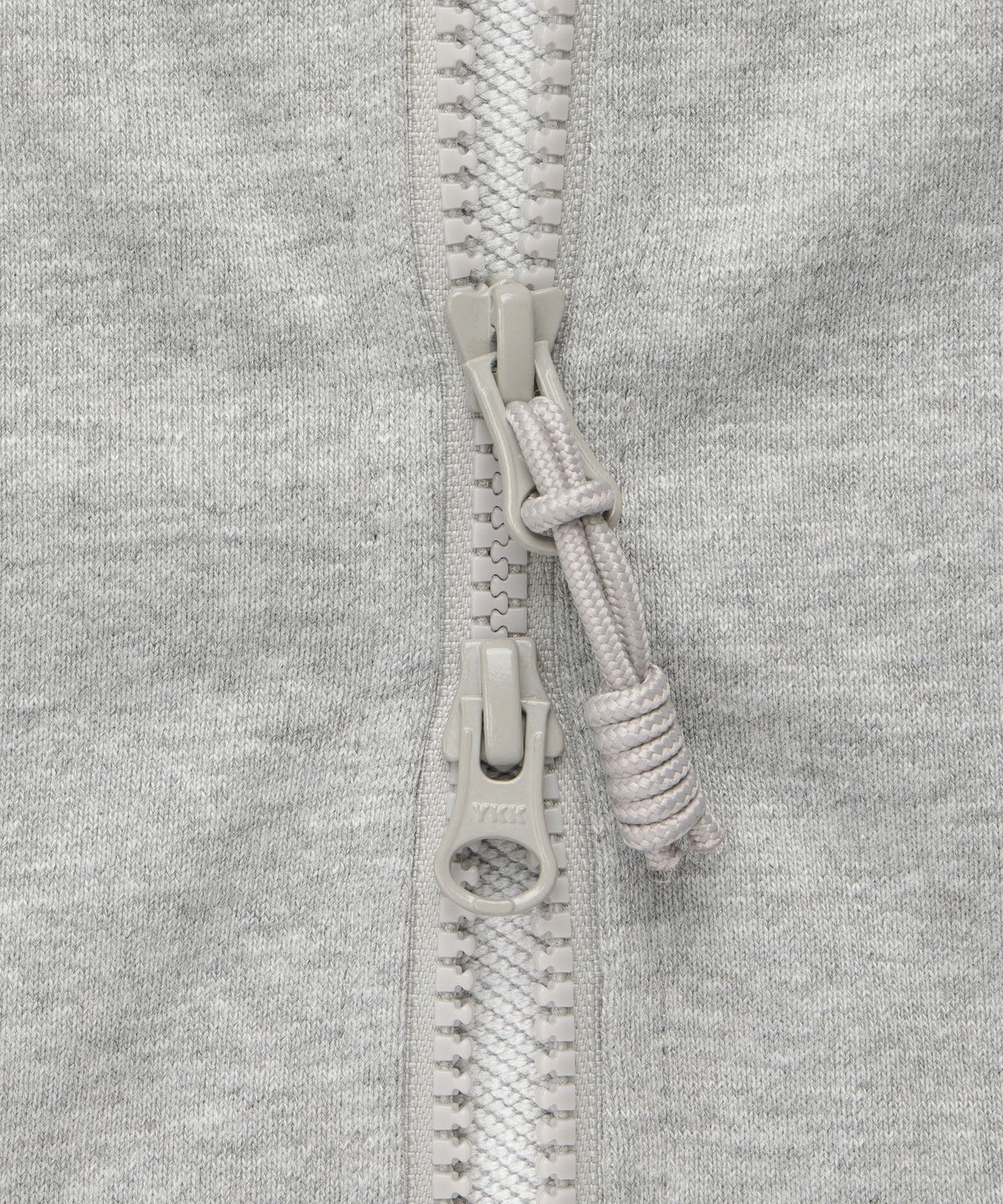 노스페이스(THE NORTH FACE) NJ5JS50K 화이트라벨 후드 집업 MELANGE GREY