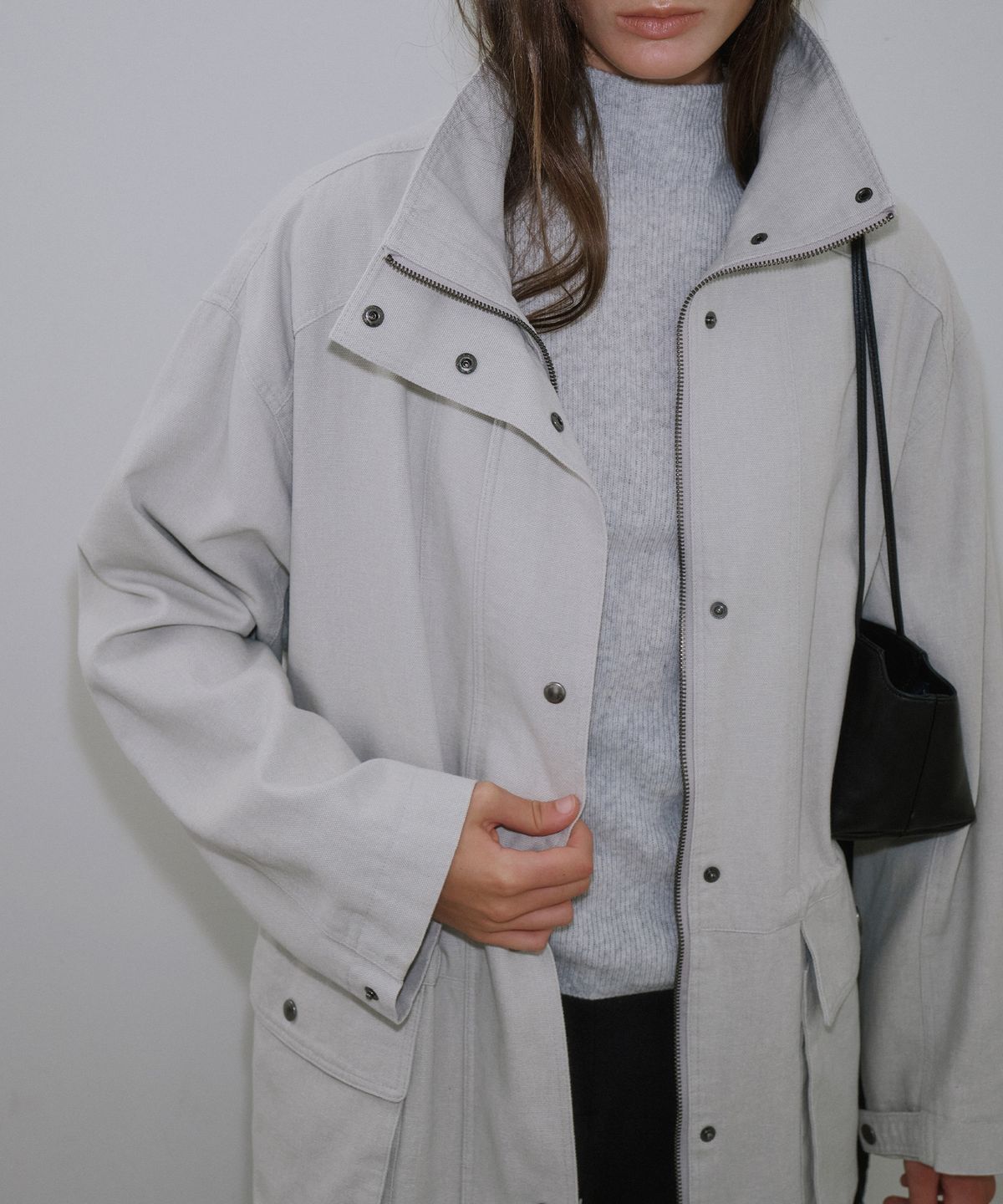 가더(GARDER) Pone Cotton Jumper (Light Beige)