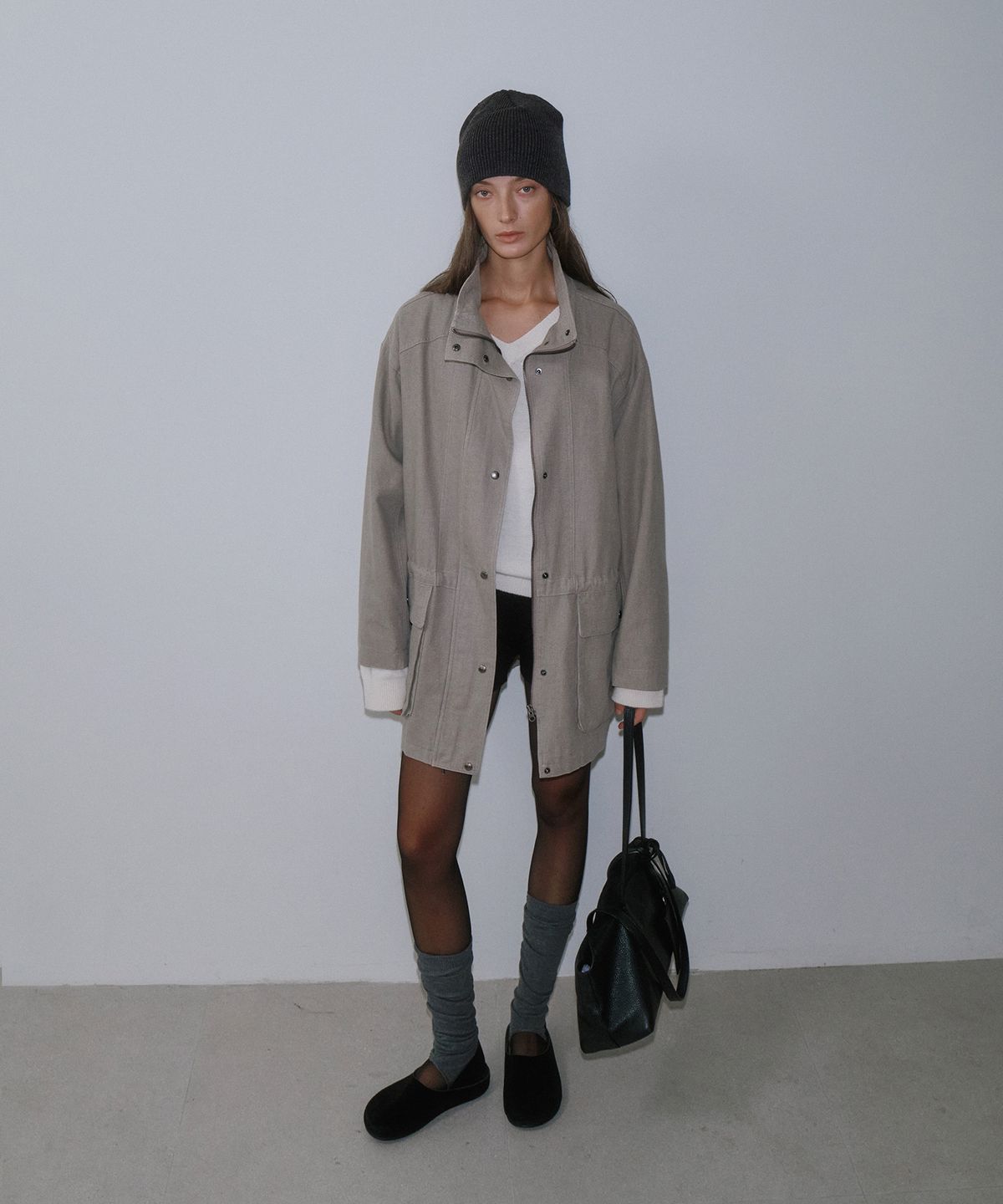 가더(GARDER) Pone Cotton Jumper (Brown)