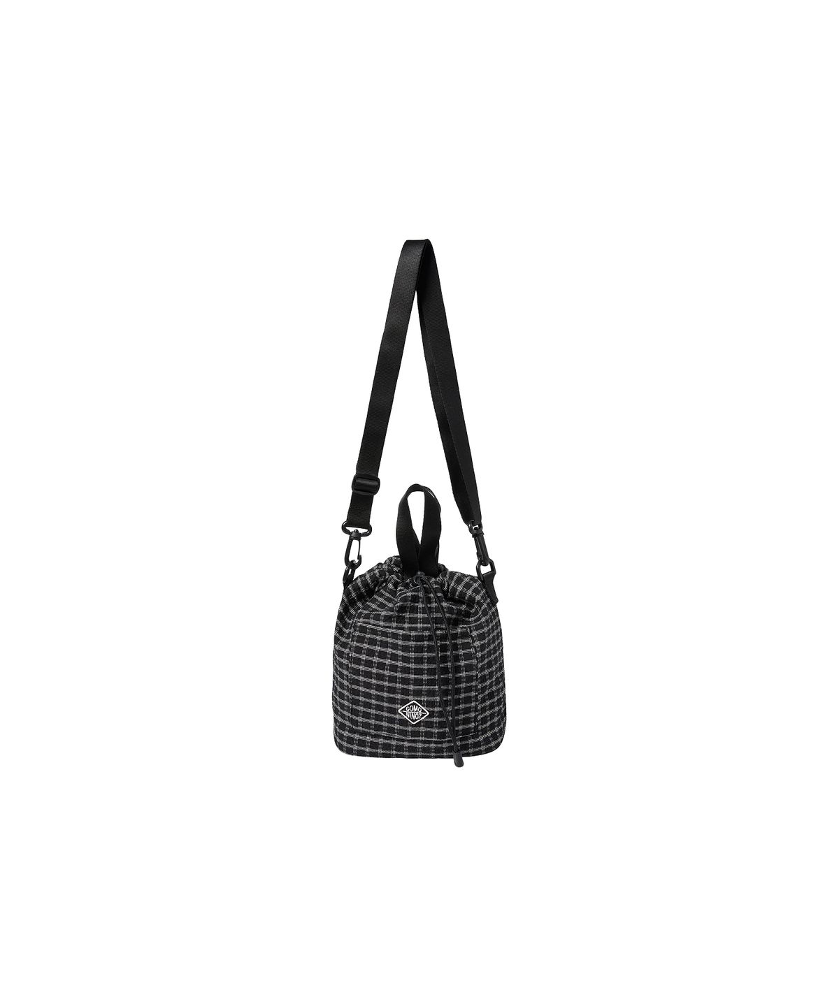 꼬모니노즈(COMONINOZ) [CN]CHECK BUCKET BAG [2 COLOR]