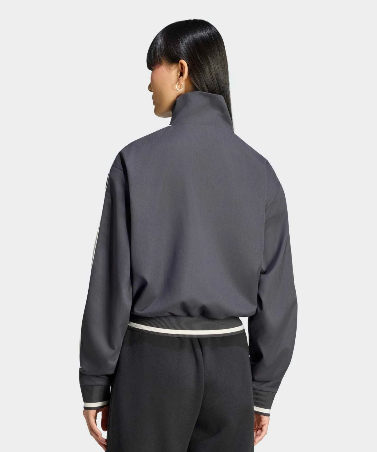 아디다스(ADIDAS) 파이어버드 트랙탑 - 블랙:화이트 / KR9107