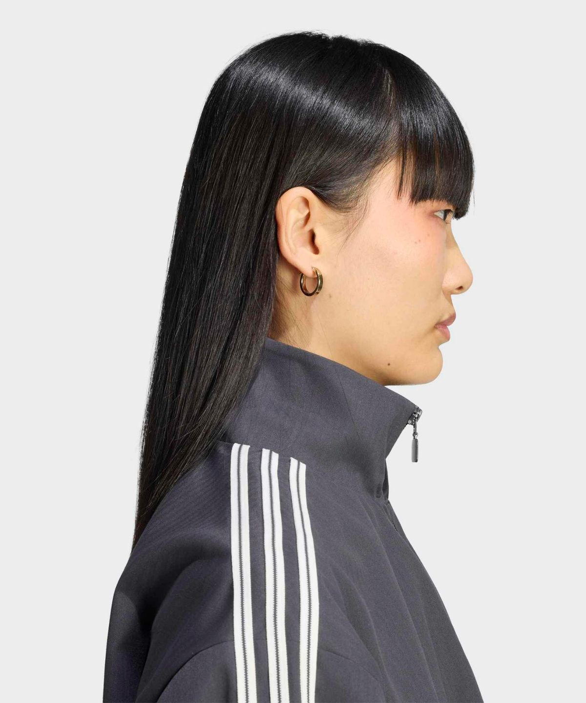 아디다스(ADIDAS) 파이어버드 트랙탑 - 블랙:화이트 / KR9107