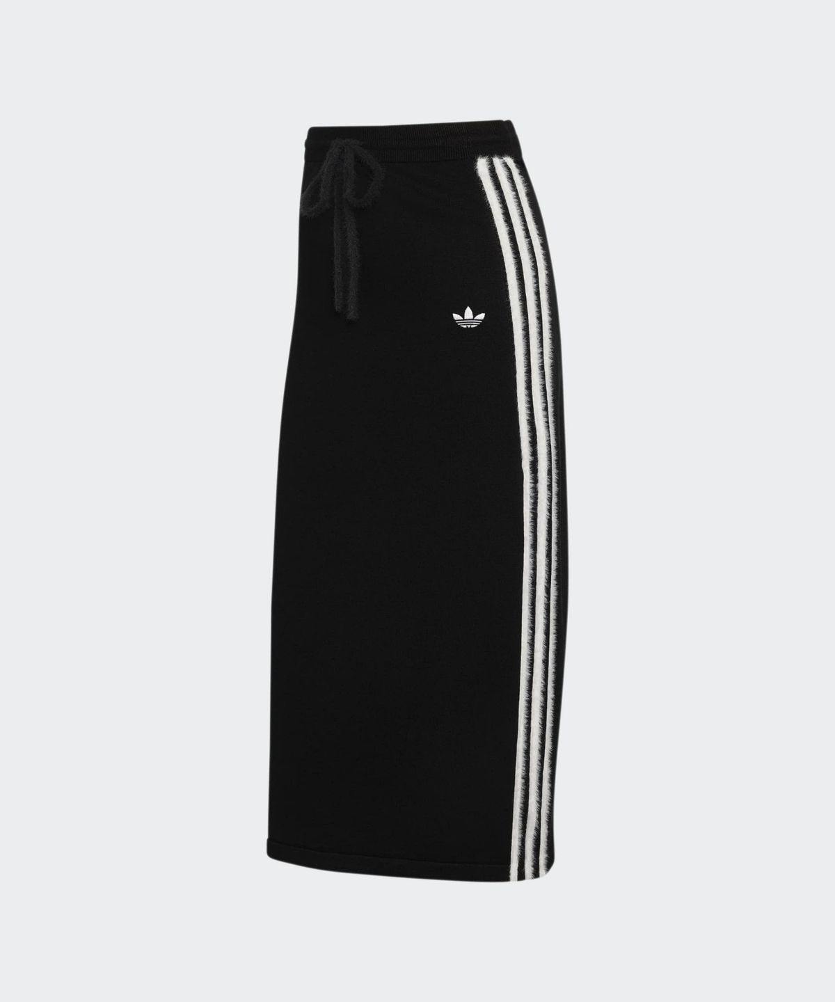 아디다스(ADIDAS) 니트 스커트 - 블랙:화이트 / KS9373