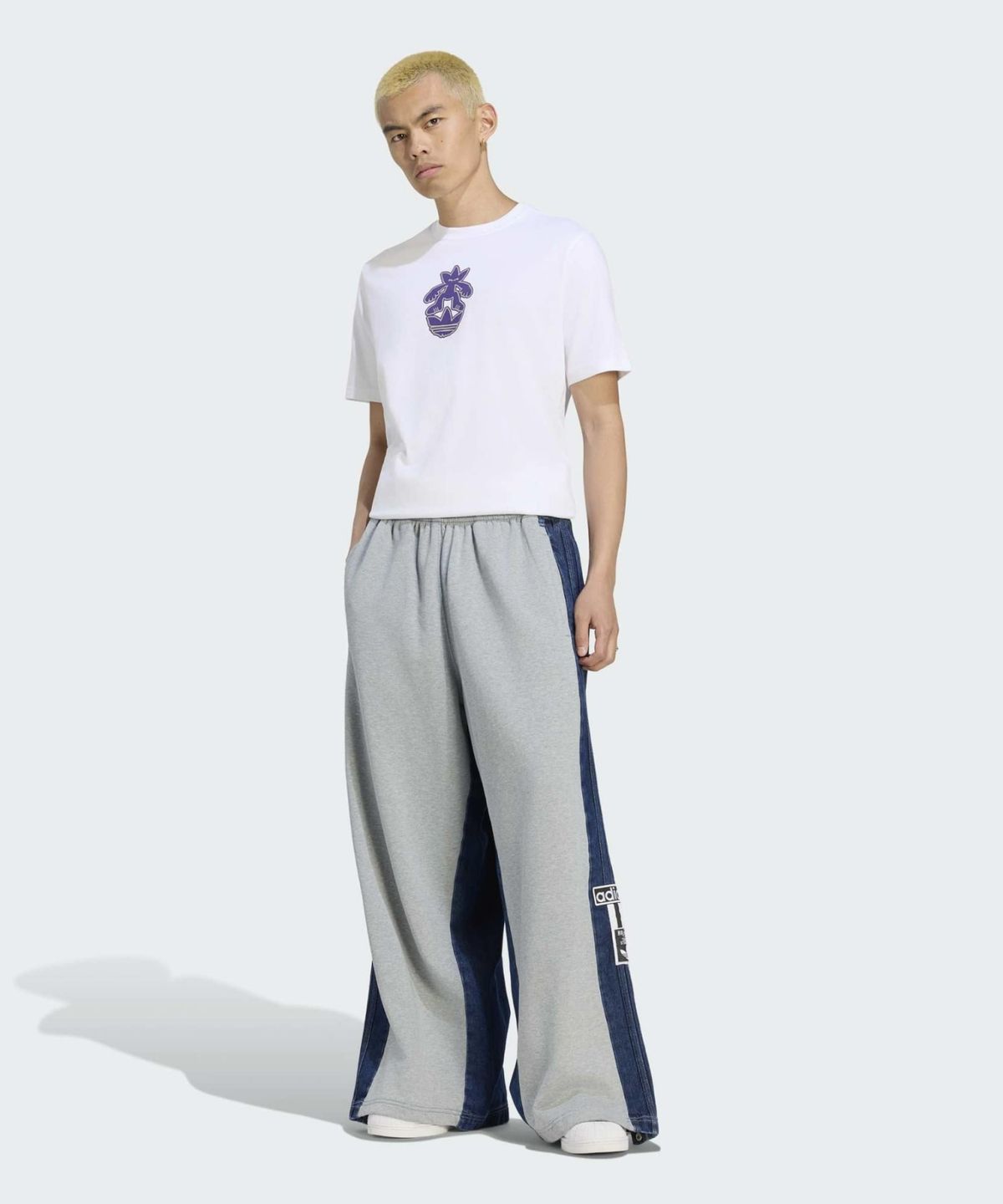 아디다스(ADIDAS) 아디브레이크 팬츠 - 미디엄그레이헤더 / KQ8895