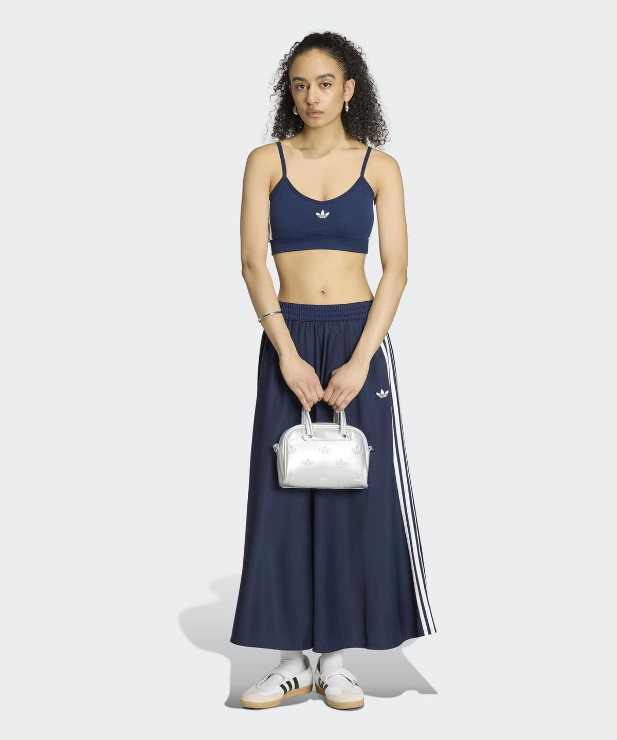 아디다스(ADIDAS) 파이어버드 스커트 - 나이트인디고:화이트 / KS7332