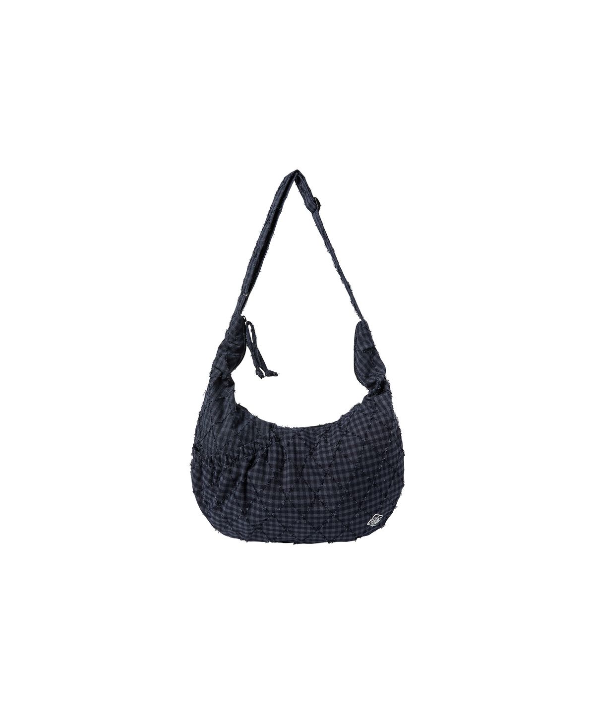 꼬모니노즈(COMONINOZ) [CN]ARGYLE CHECK CROSS BAG [2 COLOR]