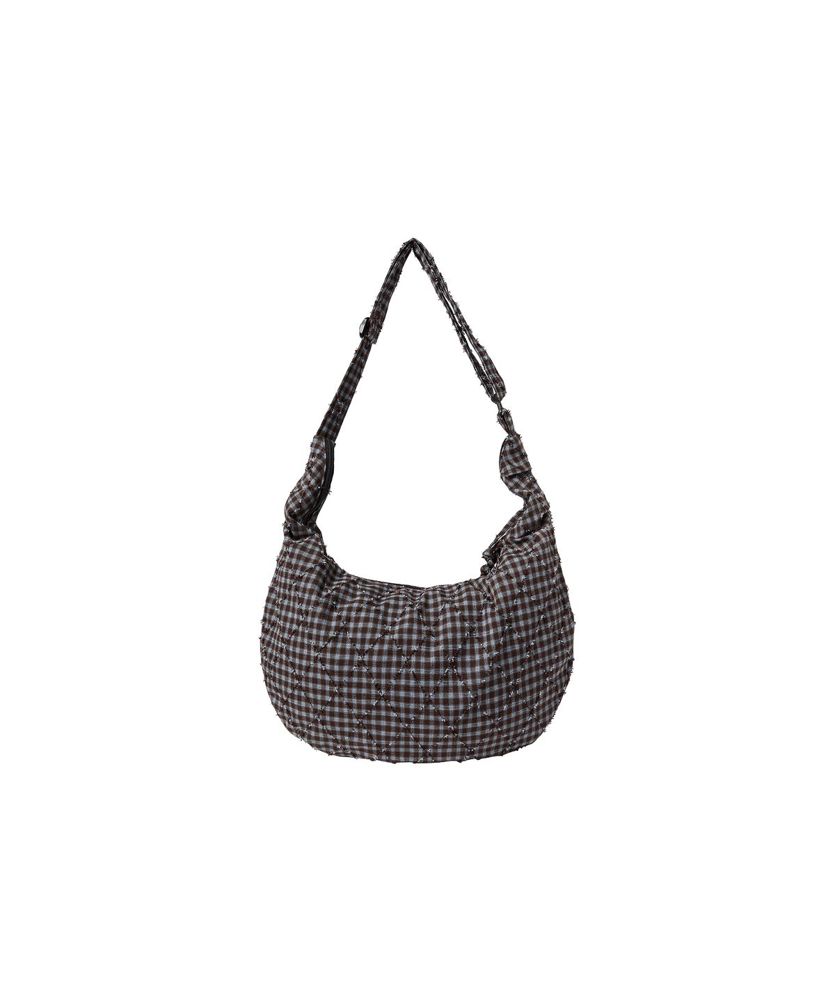 꼬모니노즈(COMONINOZ) [CN]ARGYLE CHECK CROSS BAG [2 COLOR]